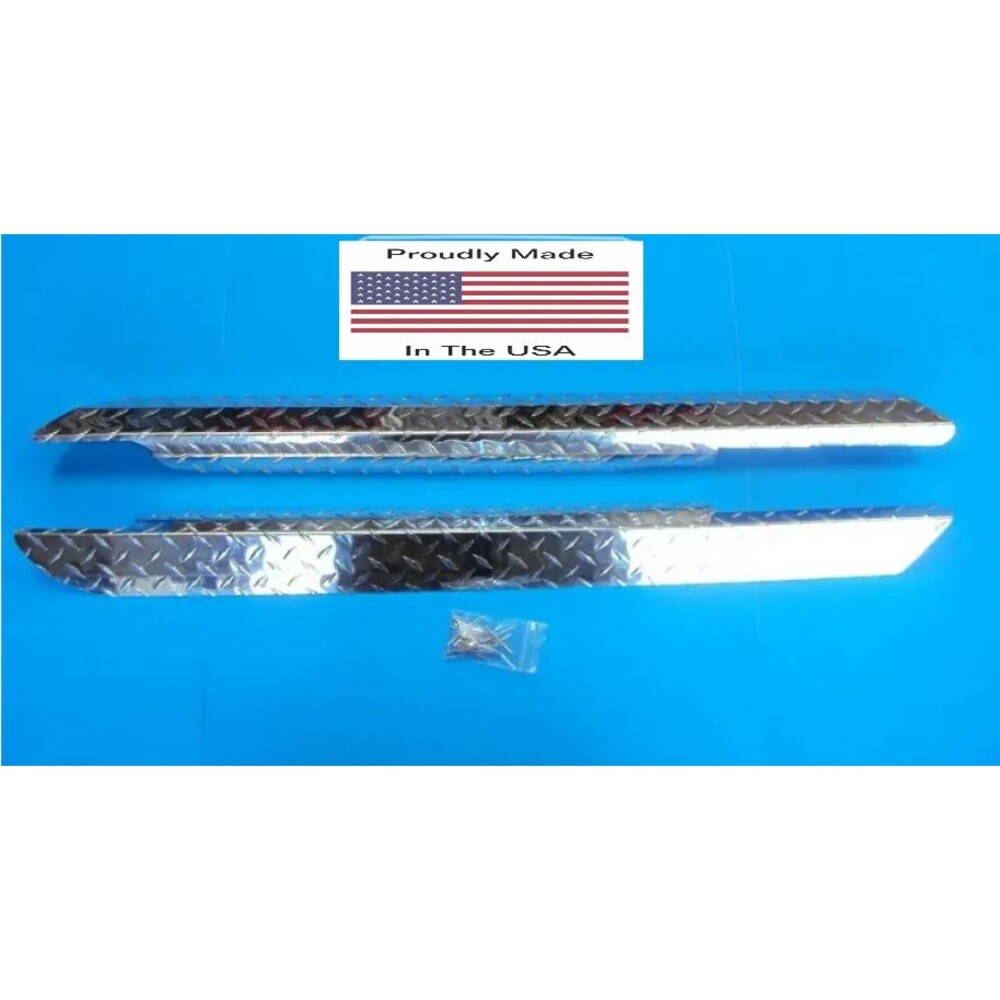 Ezgo Marathon Golf Cart  Diamond Plate Side Panels 76 to 94 1/2  Made USA